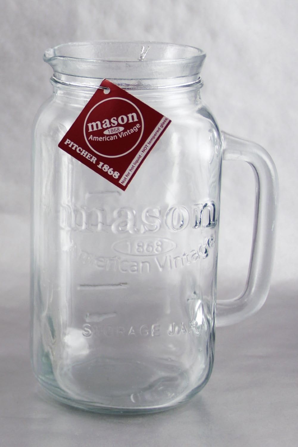 Amazon.com: Grant Howard 52034 Mason Classics Jar with Spout, 32